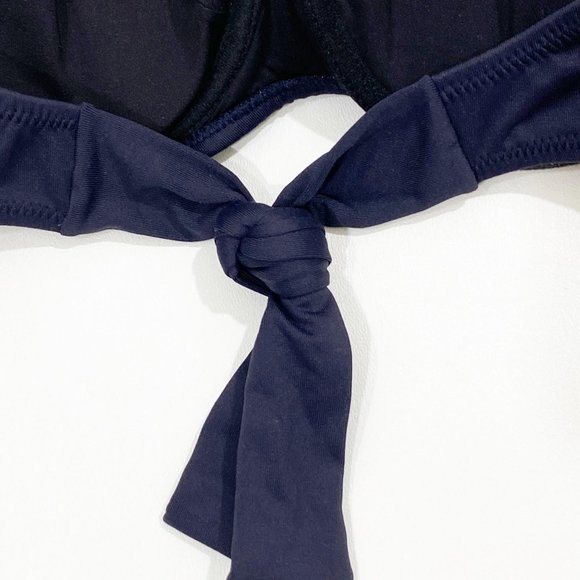 Eberjey moonlit blue padded cup bikini top - Picture 8 of 9